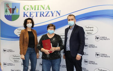 NAJLEPSI CZYTELNICY GMINY KĘTRZYN ROKU 2021 10