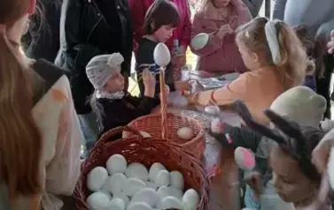 Wielkanocne szukanie jejek 49