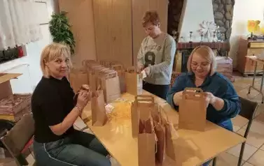 Wielkanocne odwiedziny senior&oacute;w gminy Kętrzyn 7