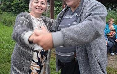 Międzynarodowe spotkanie senior&oacute;w nad jeziorem M&oacute;j w Czernikach 35