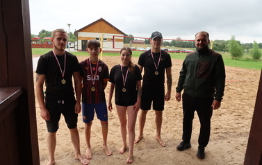 Pożarki najlepsze w gminnym turnieju piłki siatkowej plażowej! 5