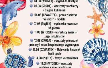Wakacje w świetlicach - sierpień 3