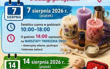 Wakacje w świetlicach - sierpień 14
