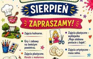 Wakacje w świetlicach - sierpień 16