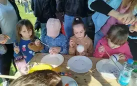 Wielkanocne szukanie jejek 43