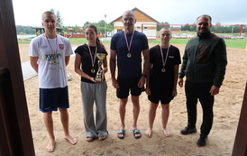 Pożarki najlepsze w gminnym turnieju piłki siatkowej plażowej! 2