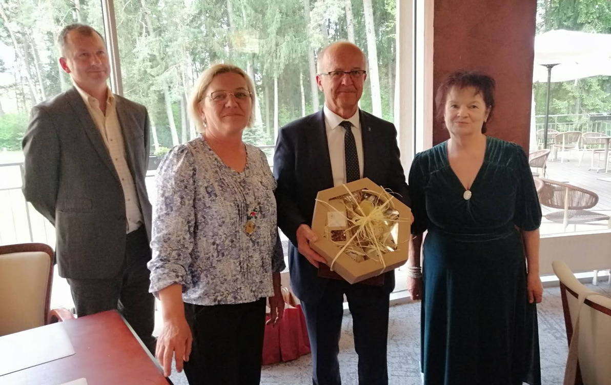 Delegacja Gminy Kętrzyn z wizytą partnerską w Rejonie Prienai na Litwie