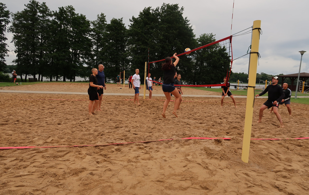 Pożarki najlepsze w gminnym turnieju piłki siatkowej plażowej!  