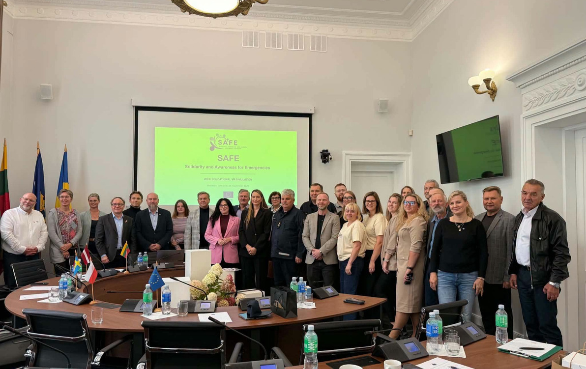 Delegacja w Rietavas na Litwie