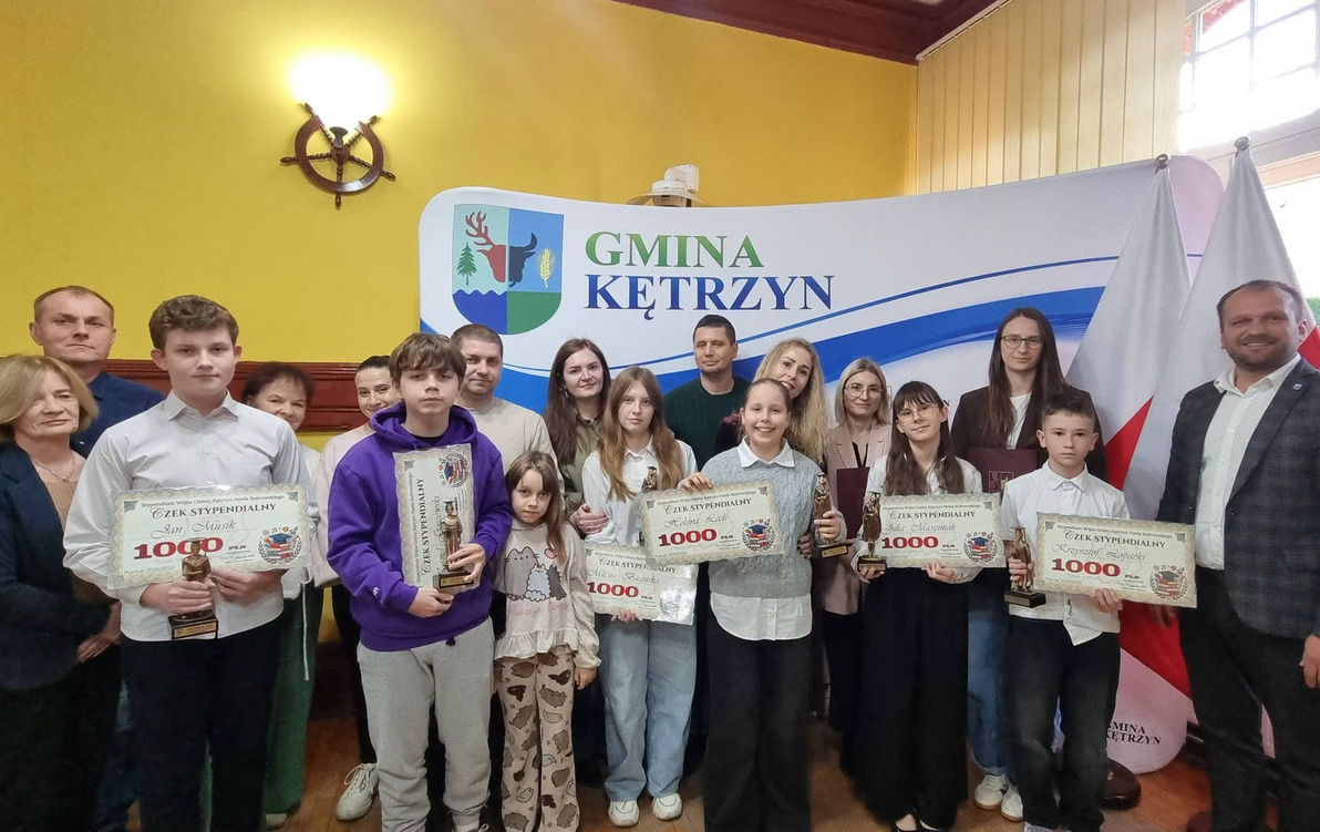 Stypendia Wójta Gminy Kętrzyn dla najlepszych uczniów! 