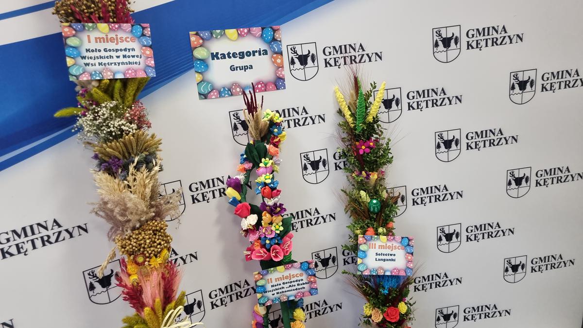Kategoria grupa - palmy trzy pierwsze miejsca na podium