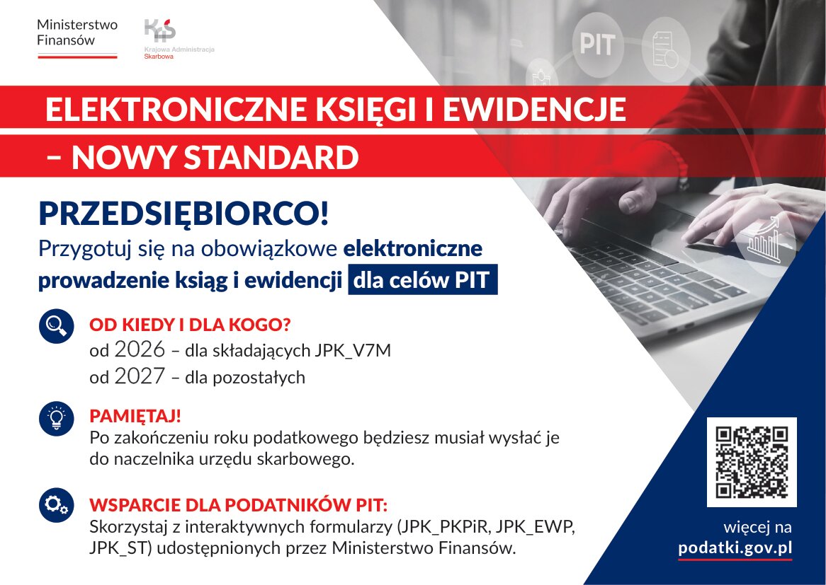 Elektroniczne księgi i&nbsp;ewidencje dla cel&oacute;w PIT i&nbsp;CIT