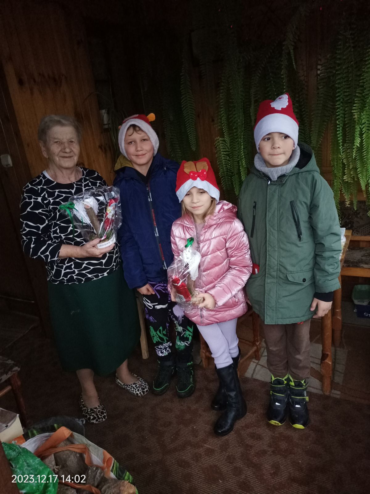 W odwiedzinach u sieniorów