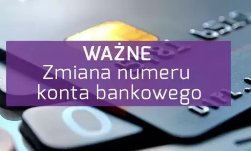 Zdjęcie do UWAGA! Zmiana konta do opłat za gospodarowanie odpadami