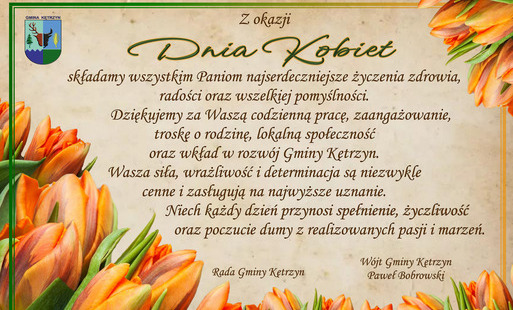 Życzenia z okazji Dnia Kobiet
