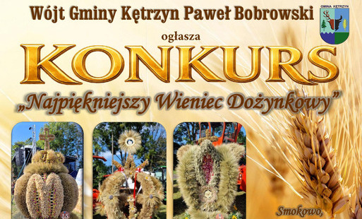  Konkurs na Najpiękniejszy Wieniec Dożynkowy!