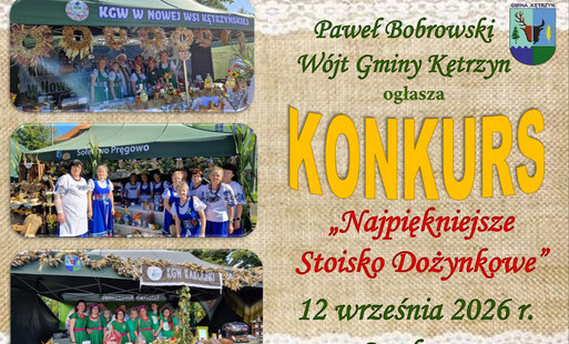 Konkurs na Najpiękniejsze Stoisko Dożynkowe! 