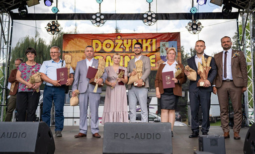 Rolnicy wyróżnieni podczas Gminnego Święta Plonów 