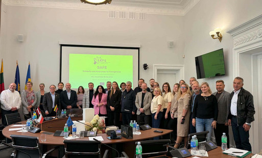 Delegacja w Rietavas na Litwie