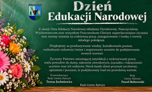 Zdjęcie do Życzenia z okazji Dnia Edukacji Narodowej